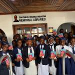 Students from Government Senior College and Ilado Community Senior College at the Book Talk with Chika Unigwe